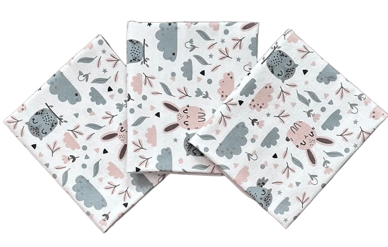 Пеленки детские BST 3 шт. 90х80 см Молочный (2659340754)