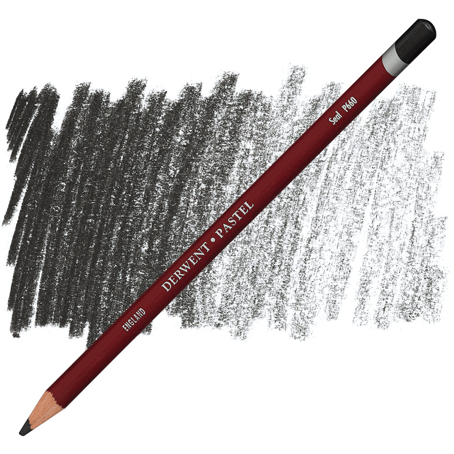 Олівець пастельний Derwent Pastel P660 2300295 6 шт. Темно-коричневий (5028252147743)