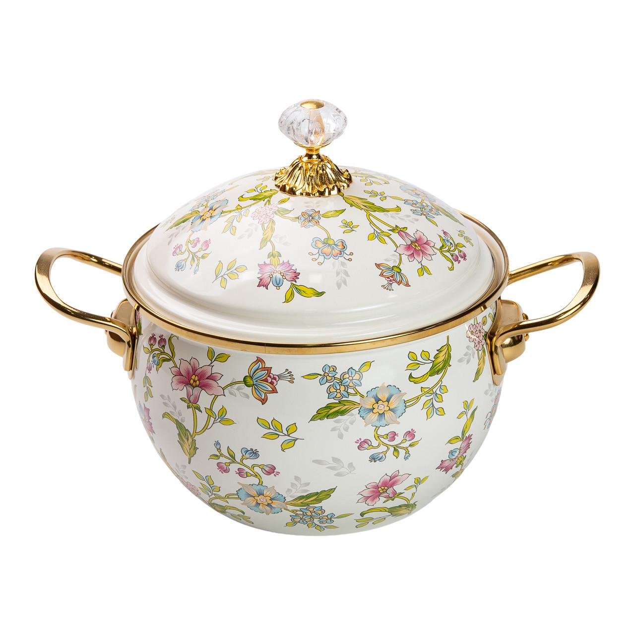 Кастрюля эмалированная 3 л (HP-2-110) - фото 1 Кастрюля эмалированная 3 л (HP-2-110) - фото 1