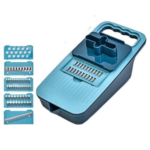 Терка-овощерезка с миской Stenson R92393 24,5х11 см - фото 2 Терка-овощерезка с миской Stenson R92393 24,5х11 см - фото 2