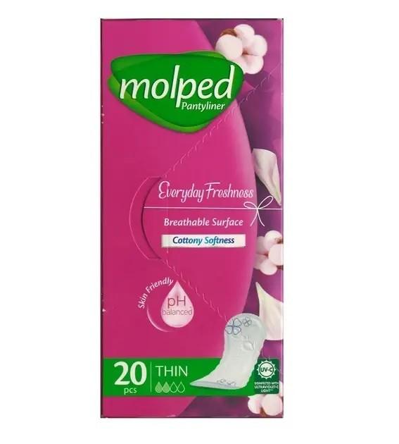 Прокладки щоденні Molped Pantyliner cottony softness 20 шт. (111188)