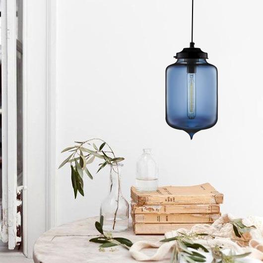Подвес Loft Glass D17/H27 Blue (2302-7-SHL)