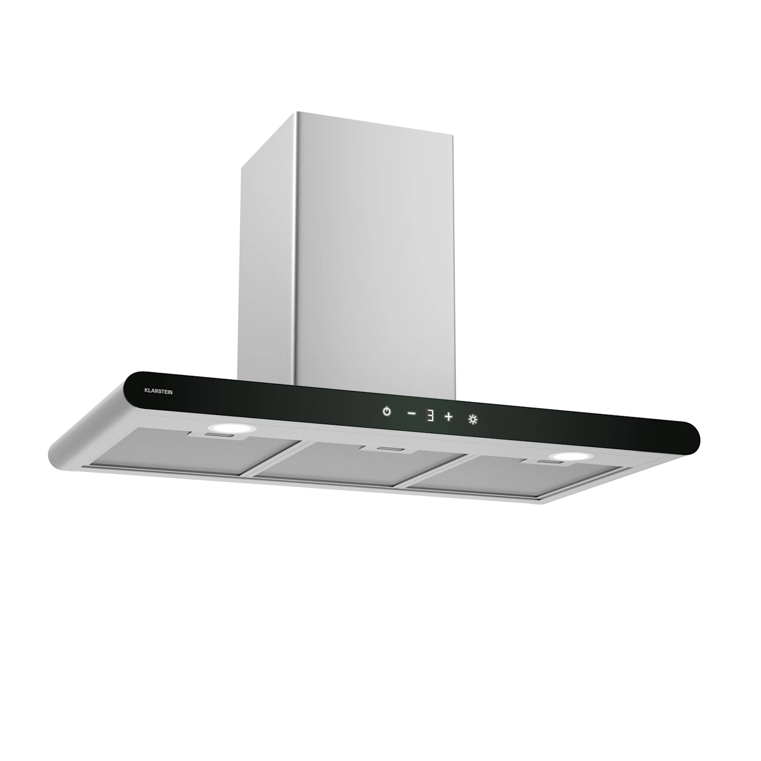 Натяжная вытяжка Klarstein CurveVent 90 см 110 Вт 700 м3/час (10046744)