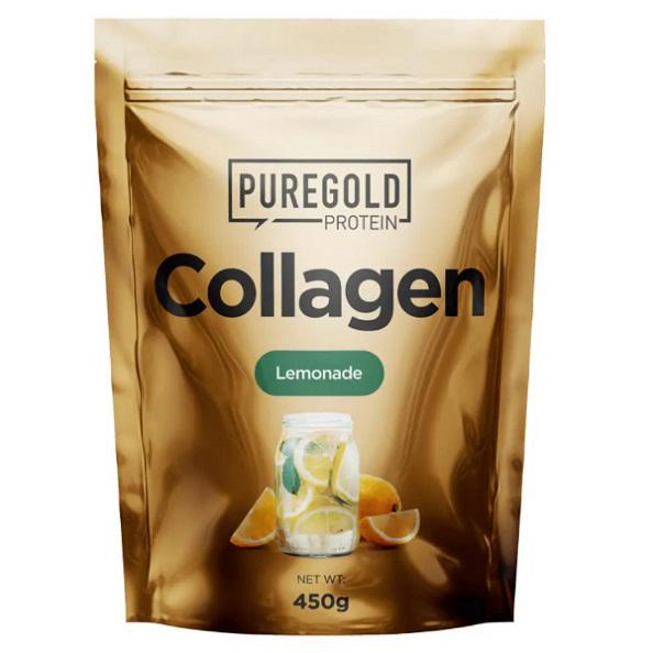 Хондропротектор для спорта Pure Gold Protein Collagen 450 г 37 порций Lemonade (000021966)