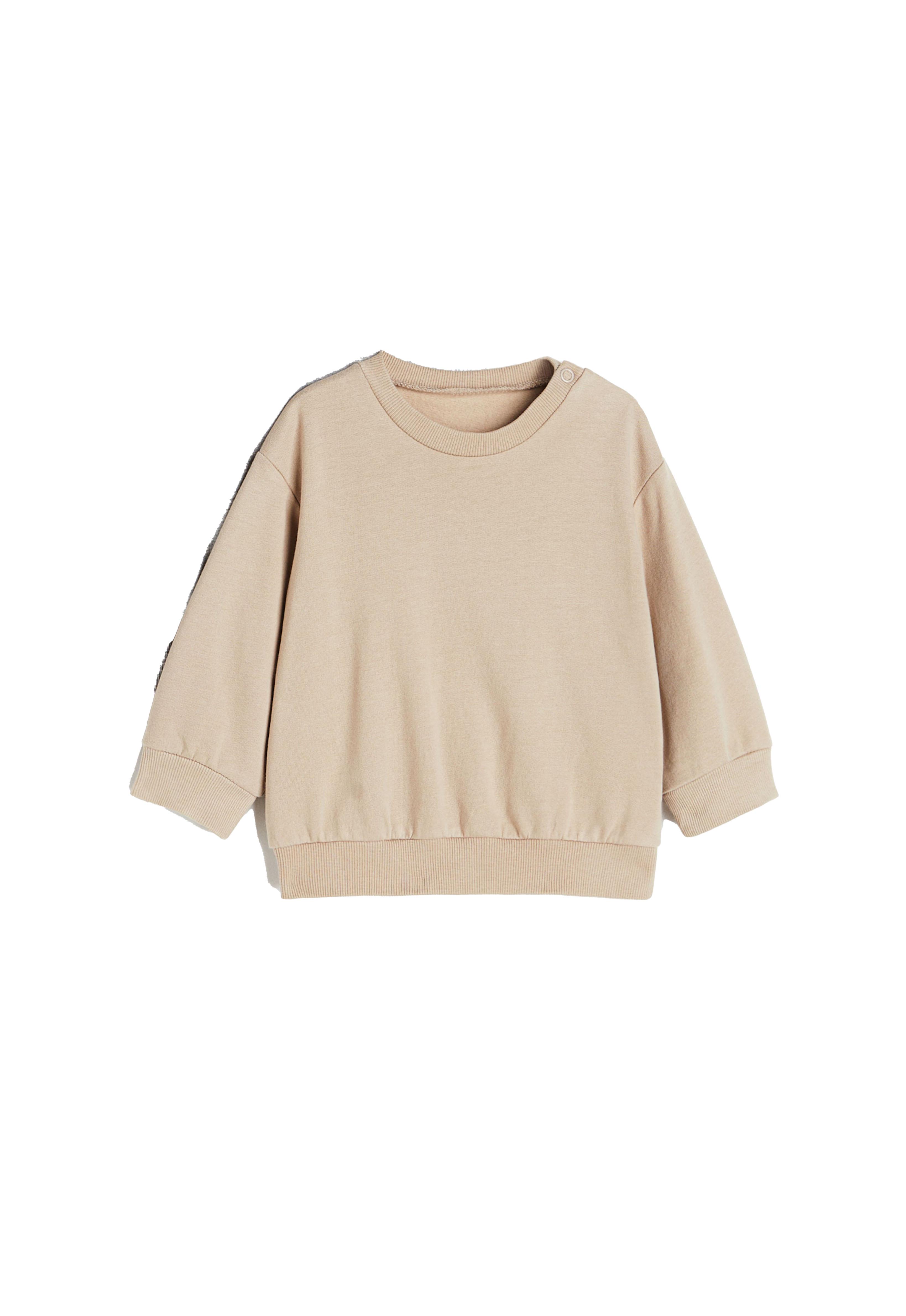 Свитшот H&M 92 см Бежевый (1088057)