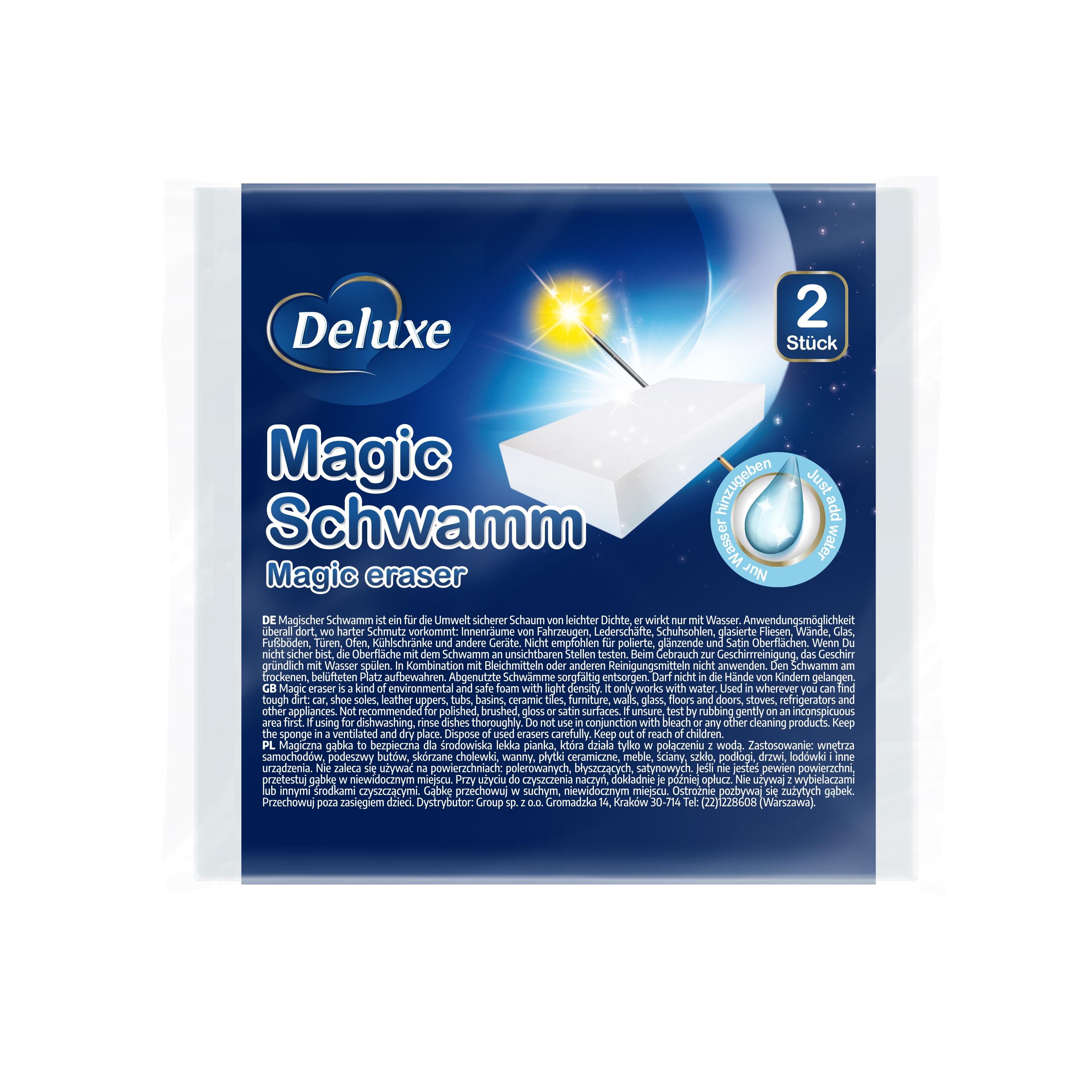 Губка меламінова Deluxe Magic Schwamm 2 шт. (10985242)