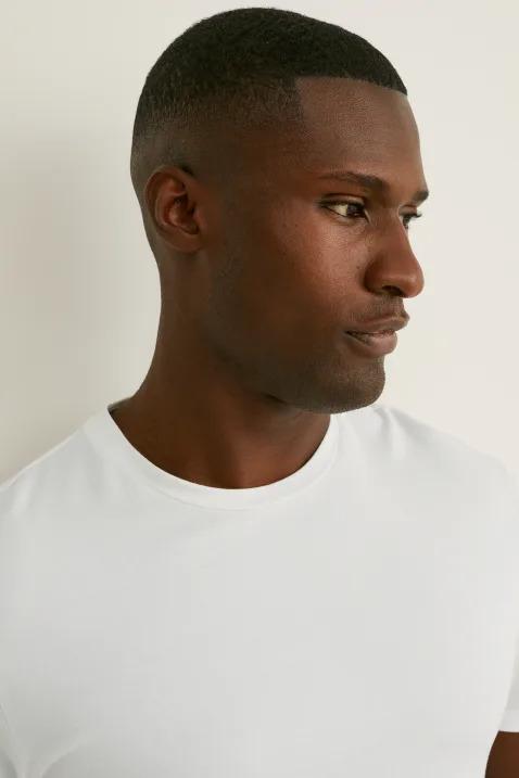 Футболка C & A 77523/2175697x67 2в1 мужская 2XL Кремовый (190860) - фото 3