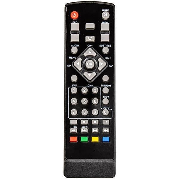 Пульт дистанционного управления TR-2015 HD FTA PVR для DVB-T2 до 8 м Черный (00000026807)