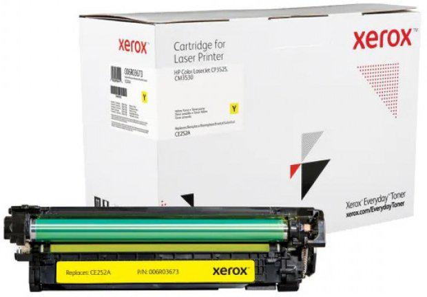 Картридж Xerox Everyday совместимый аналог HP CE252A 504A Yellow (006R03673)