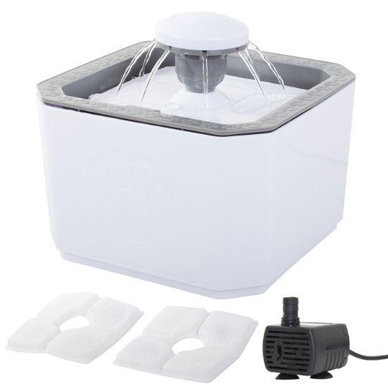 Поїлка-фонтан для тварин Pet Water Fountain автоматична USB White (3_03717) - фото 4