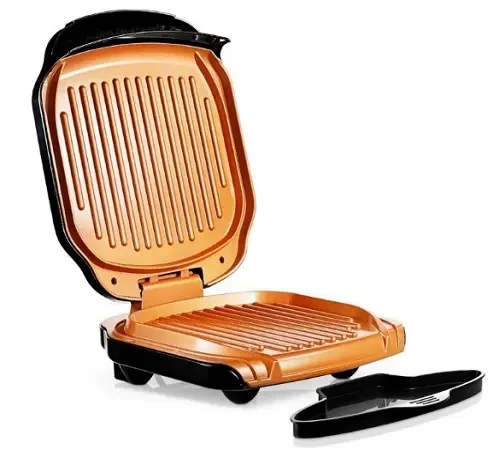 Гриль электрический Gotham Steel Electric Grill с антипригарным покрытием и поддоном для жира 900 Вт (5402018) Гриль электрический Gotham Steel Electric Grill с антипригарным покрытием и поддоном для жира 900 Вт (5402018)