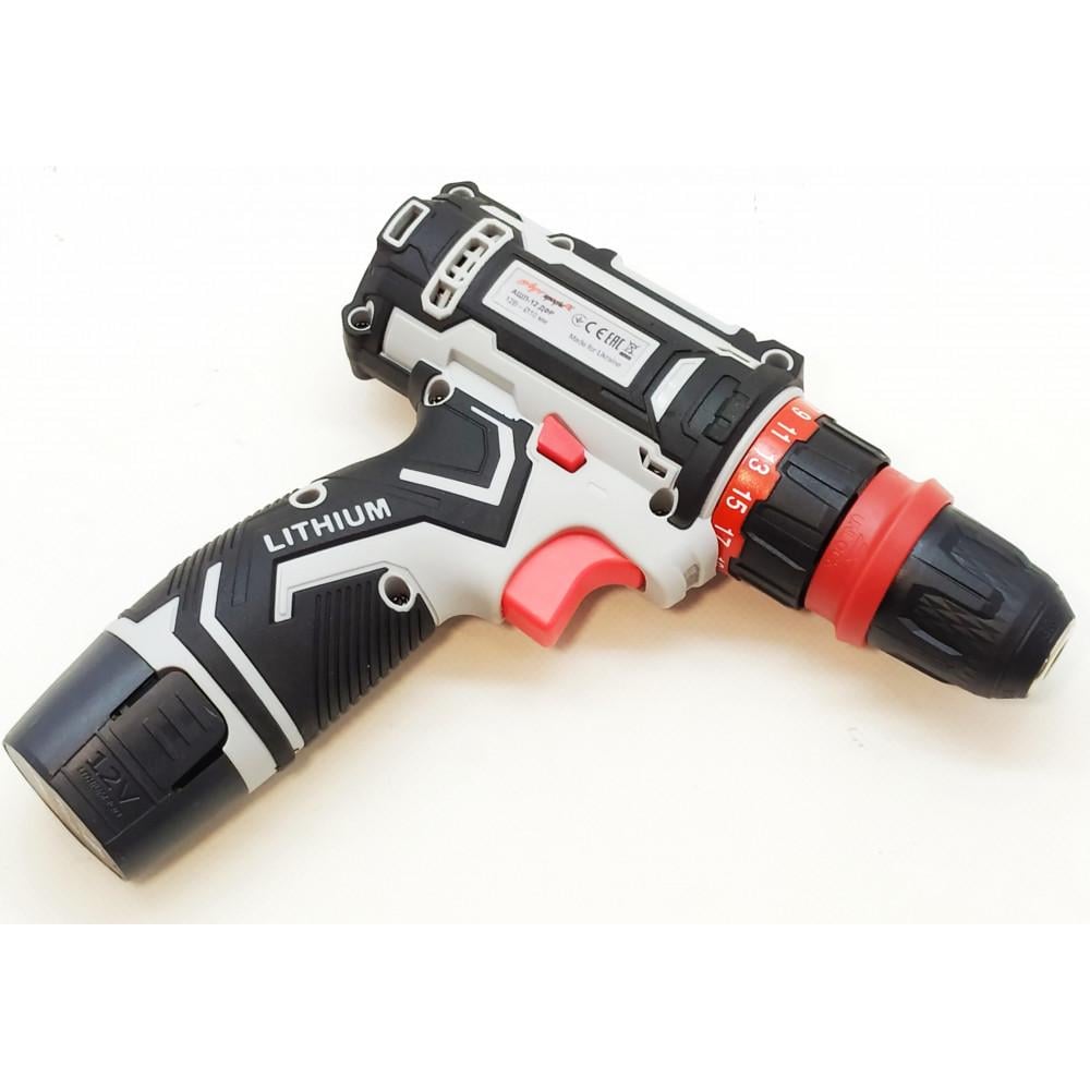 Шуруповерт аккумуляторный Луч Профи АШЛ-12 кейс ДФР 2 Ah 12 В 2 АКБ ЗУ - фото 10 Шуруповерт аккумуляторный Луч Профи АШЛ-12 кейс ДФР 2 Ah 12 В 2 АКБ ЗУ - фото 10