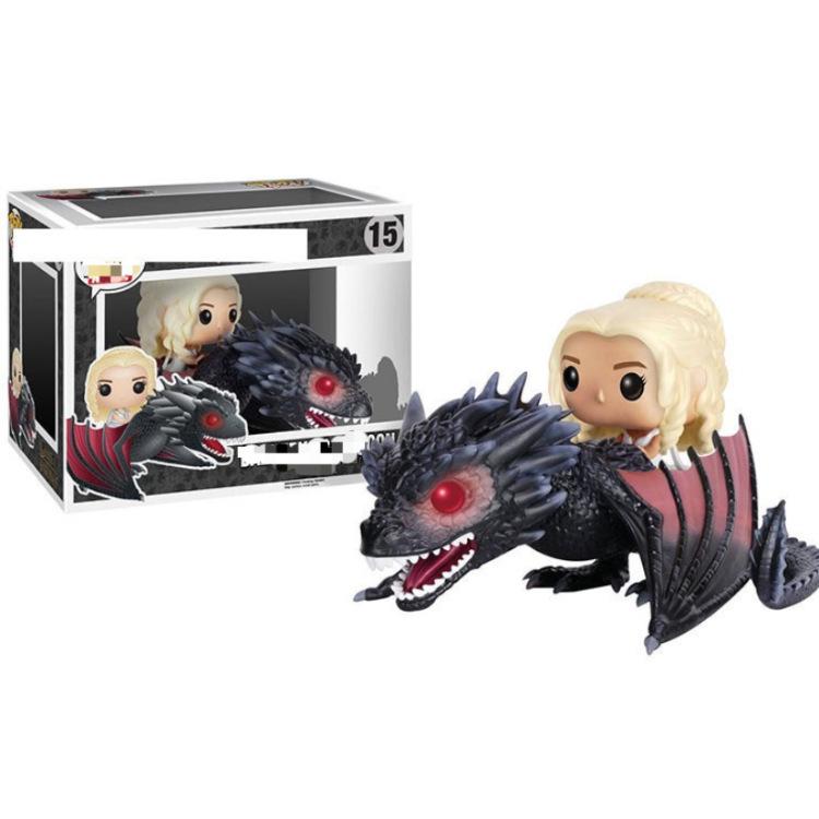 Фігурка колекційна Funko POP Game Thrones Daenerys Targaryen On Dragon №15 (06/015) - фото 5