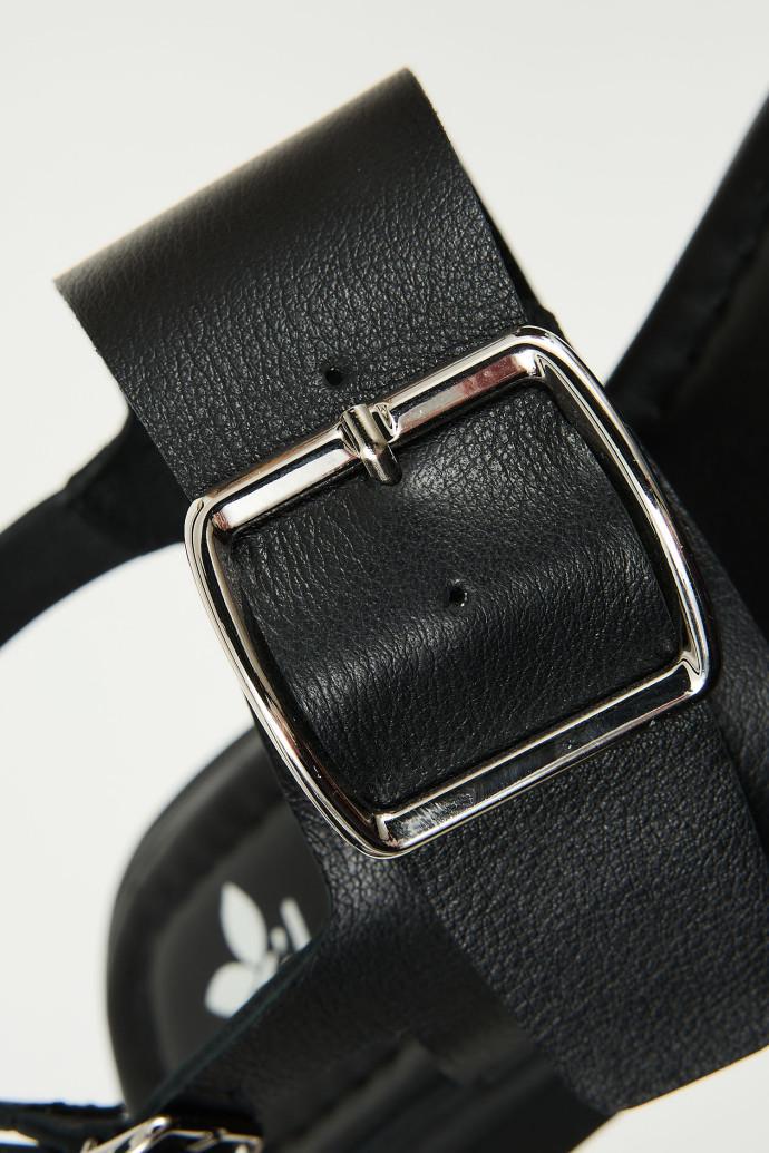 Босоножки женские LONZA кожаные р. 37 Черный (197624) - фото 5 Босоножки женские LONZA кожаные р. 37 Черный (197624) - фото 5