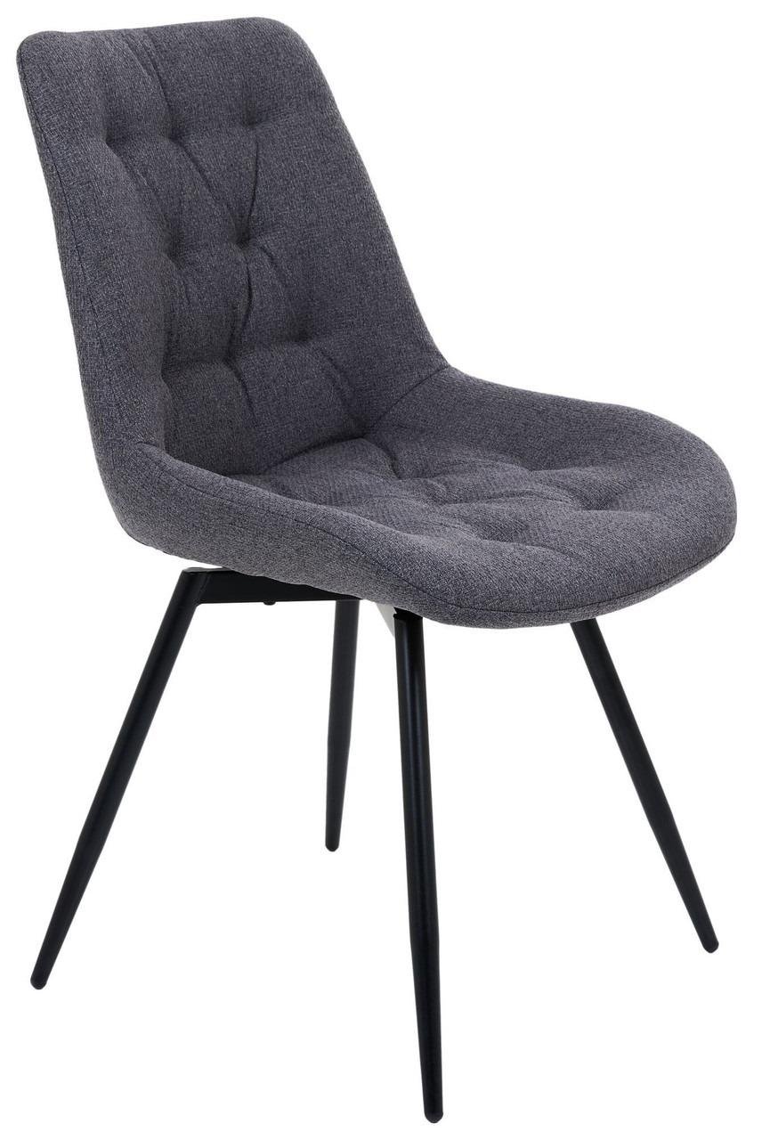 Стілець поворотний механізм на 180 градусів AMF Liara Темно-сірий - фото 5 Стілець поворотний механізм на 180 градусів AMF Liara Темно-сірий - фото 5