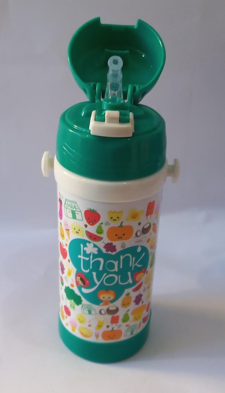 Термос детский A-Plus fruits 320 мл Green (AP-1776)