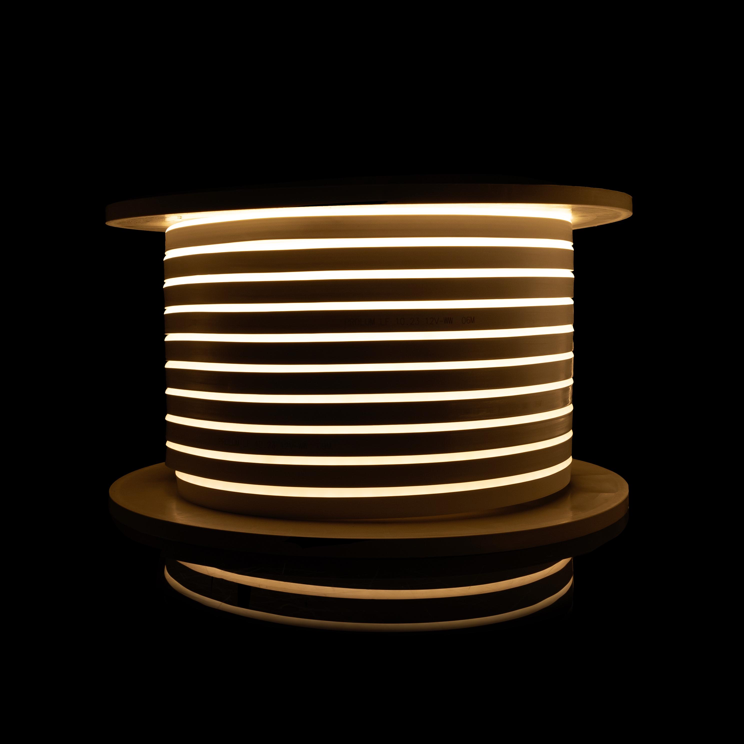 Світлодіодний неон Prolum Series-LF Pro 8x16 IP68 12V Теплий білий (30075965) - фото 2