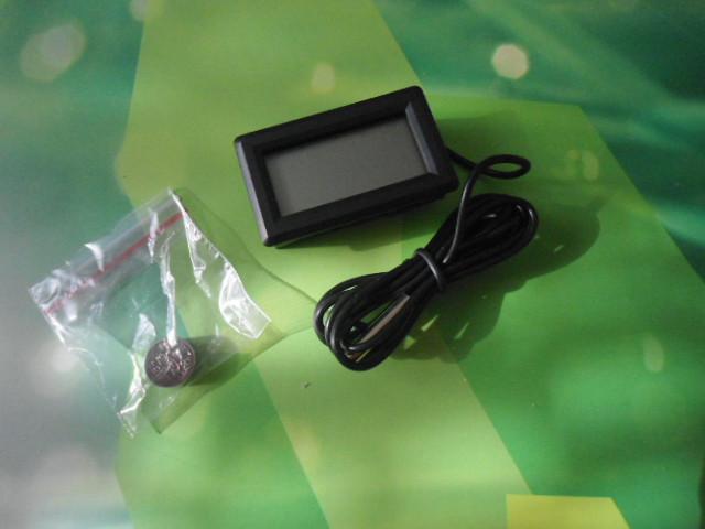 Термометр цифровой выносной LCD Черный (343371579) - фото 3 Термометр цифровой выносной LCD Черный (343371579) - фото 3