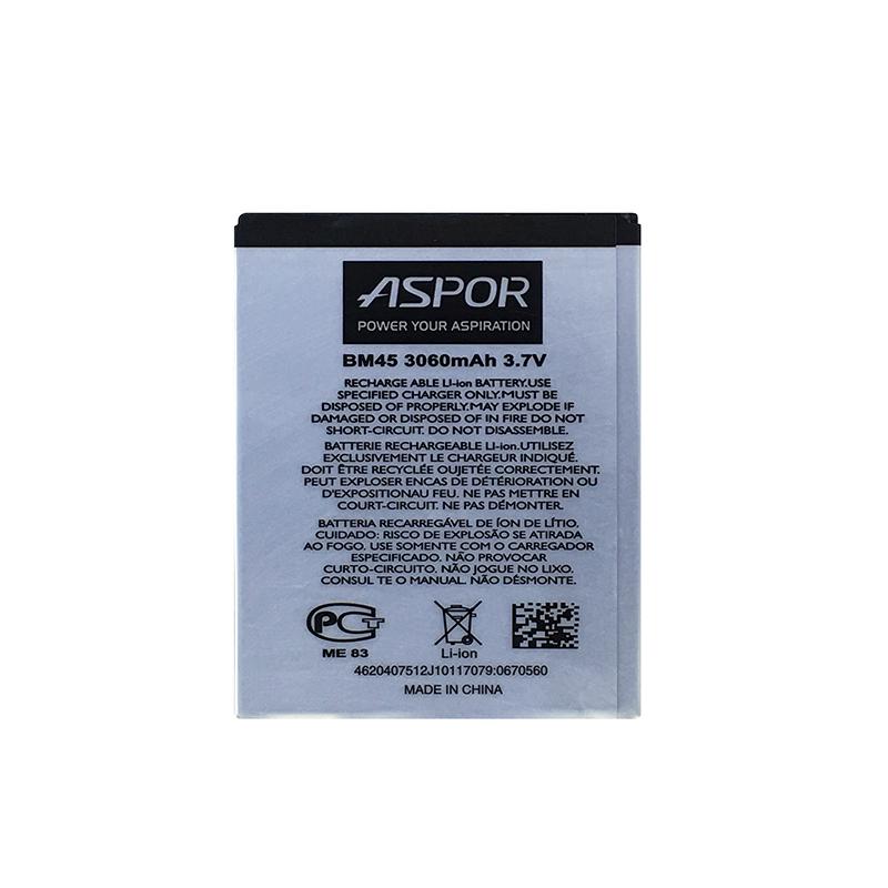 Аккумулятор Aspor BM45 для Xiaomi Redmi Note 2 (880110)