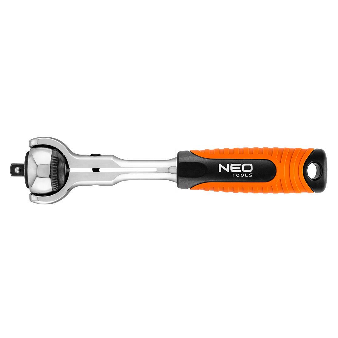 Ключ-трещотка Neo Tools 155 мм 1/4" (26461)