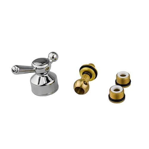 Перемикач кульовий для душу Wezer WOT-001 Хром - фото 2 Перемикач кульовий для душу Wezer WOT-001 Хром - фото 2