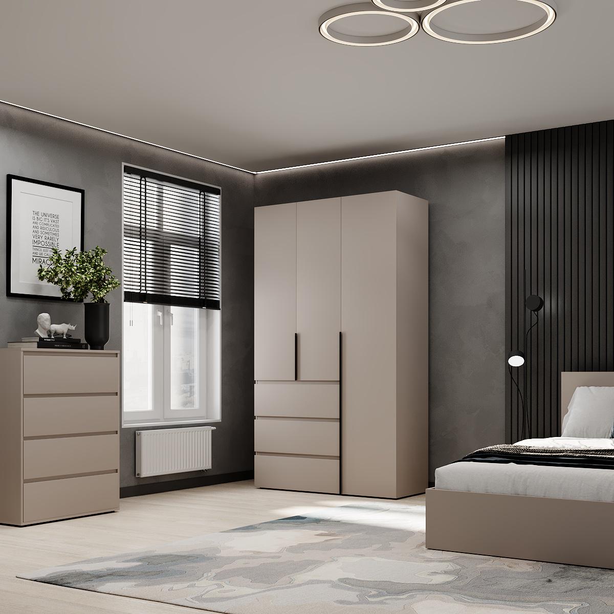 Шкаф распашной комбинированный ART IN HEAD №2 Light 1200x500x2200 мм Кашемир (GALTK0214000000) - фото 4 Шкаф распашной комбинированный ART IN HEAD №2 Light 1200x500x2200 мм Кашемир (GALTK0214000000) - фото 4