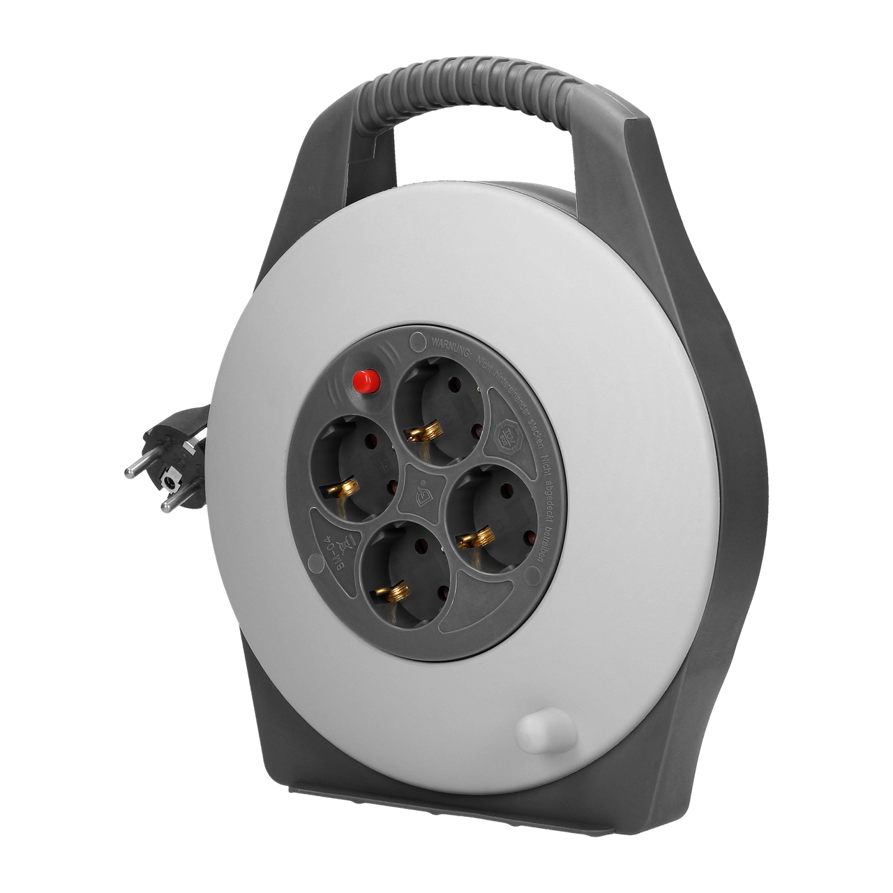 Подовжувач на котушці (переноска) на 4 розетки 10м CR-2(GS)/G VIRONE