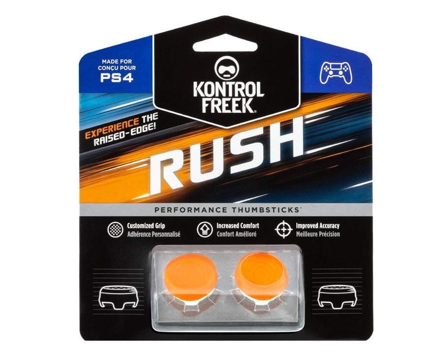 Накладки на стики kontrolfreek rush для dualshock 4 playstation 4/playstation 5 Оранжевый
