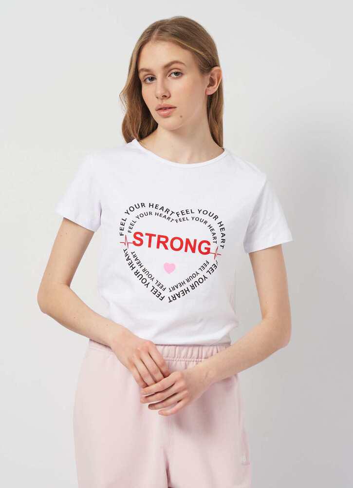 Футболка женская Frekans 73-2013х01 М Белый (25714907)