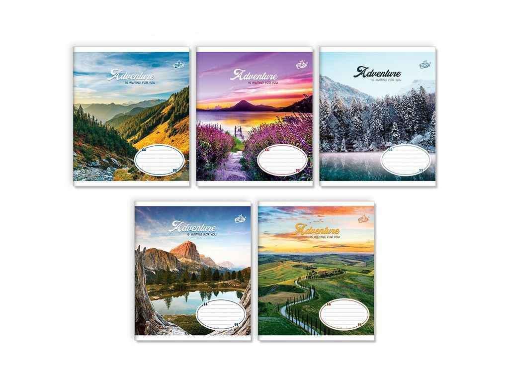 Тетрадь в линию Бріск 96 л. 10 шт. ТВ-17 №2514 Приключения зовут (1065762)