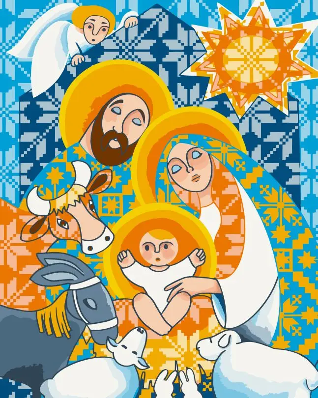 Картина по номерам ART CRAFT Рождество 40x50 см (ACR-B-10066-AC)