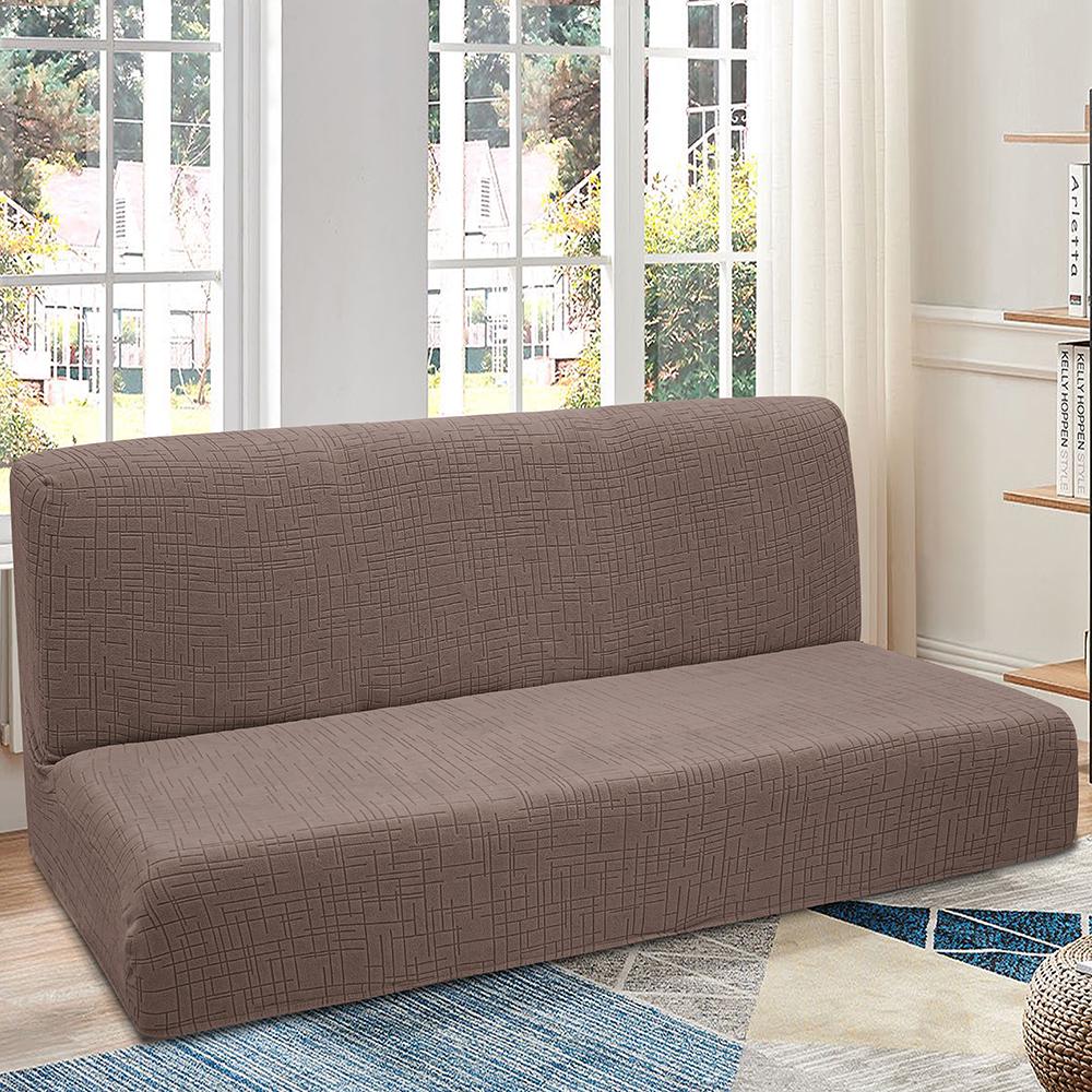 Чехол на диван-книжку Love You Mono Line Fleece Коричневый (81218)