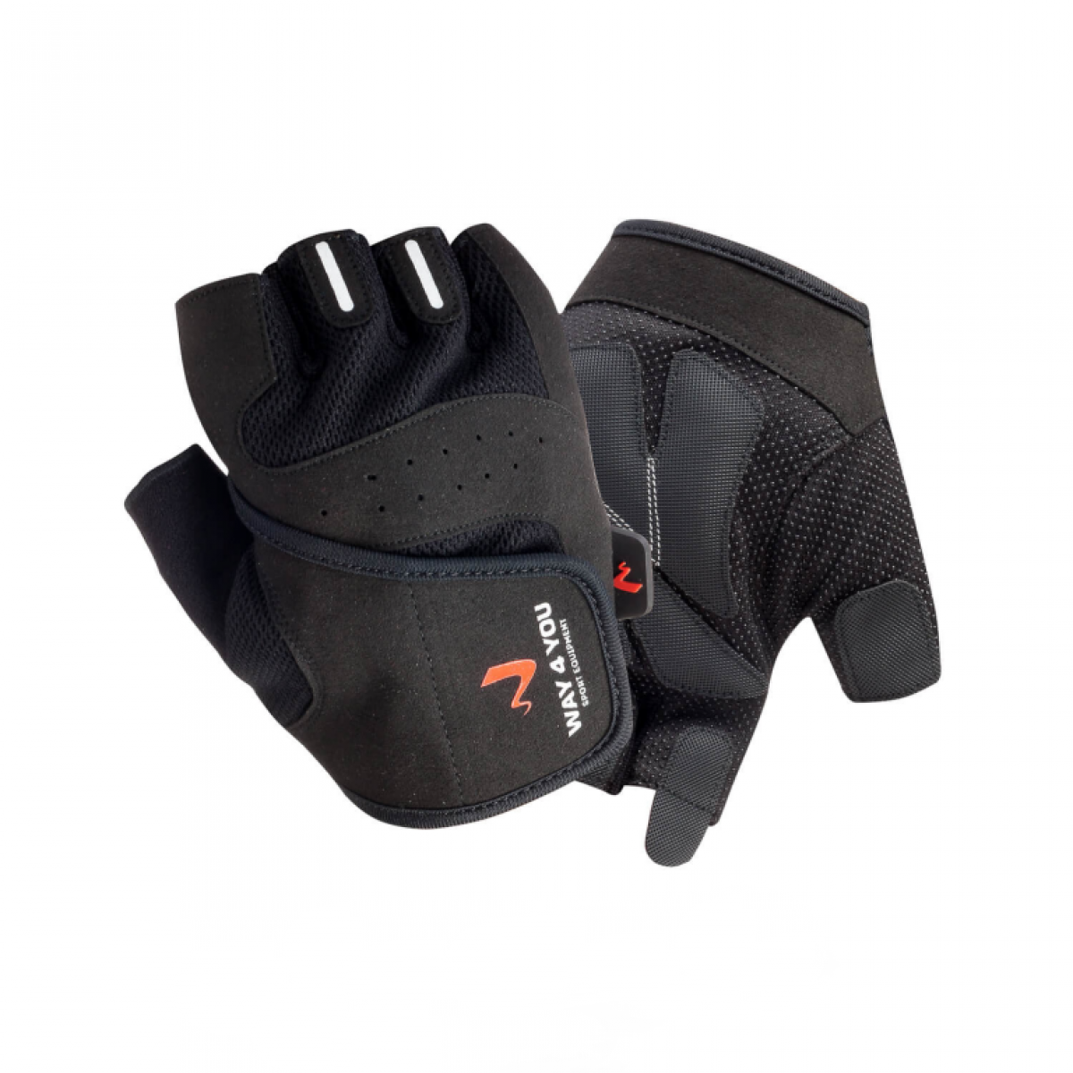 Перчатки для фитнеса Way4you L Черный