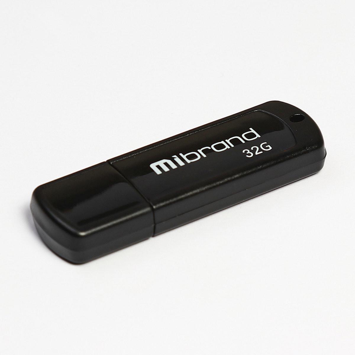 Flash Mibrand USB 2.0 Grizzly 32Gb Black (29caa1-15485)