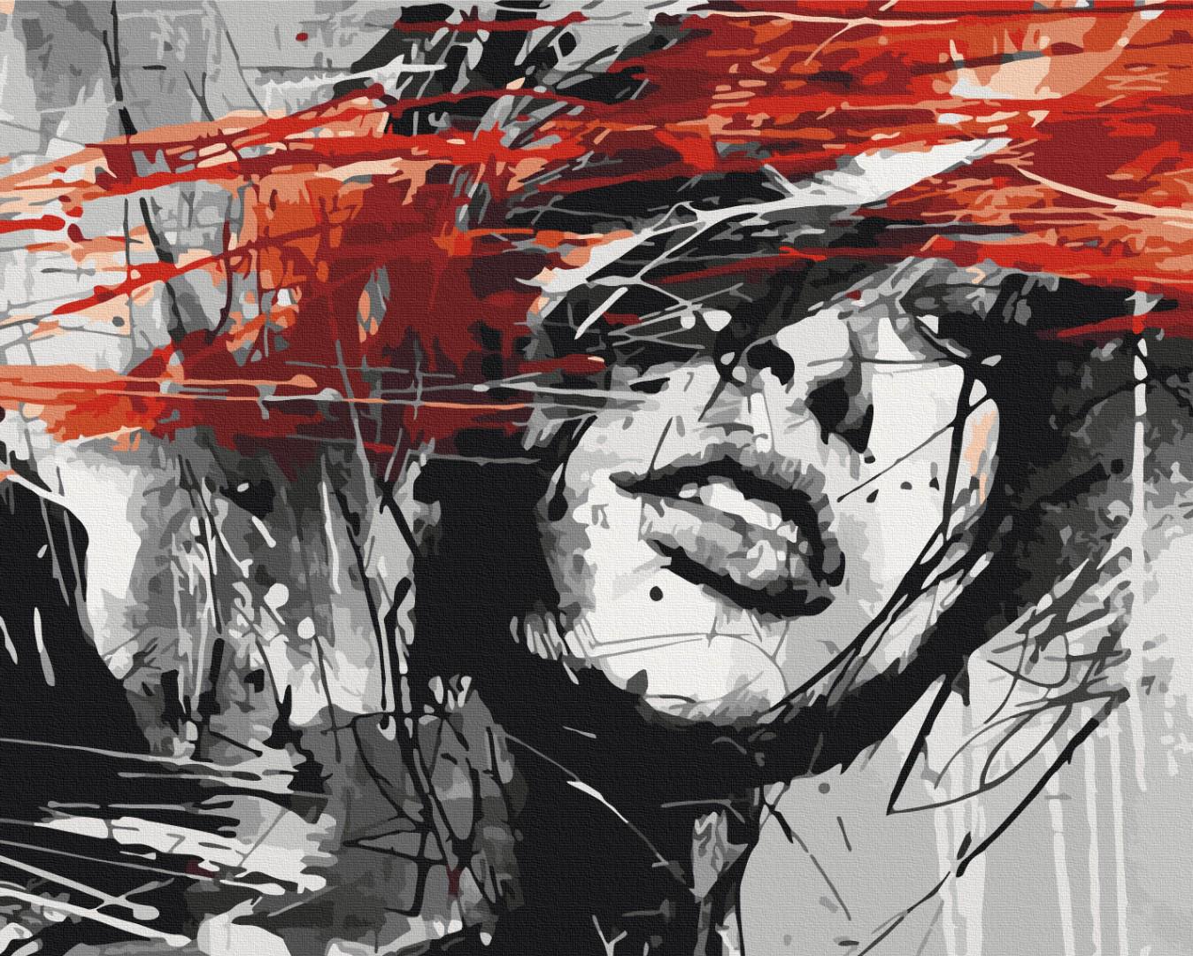 Картина по номерам Brushme Портрет тушью 48x60 см (BS28449L) Картина по номерам Brushme Портрет тушью 48x60 см (BS28449L)