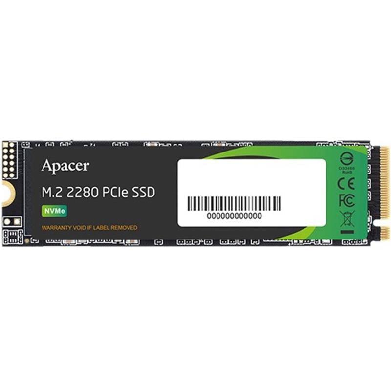 SSD-диск Apacer AS2280P4X 512 Гб M.2 2280 PCIe 3.0 x4 3D TLC (AP512GAS2280P4X-1) - фото 1 SSD-диск Apacer AS2280P4X 512 Гб M.2 2280 PCIe 3.0 x4 3D TLC (AP512GAS2280P4X-1) - фото 1