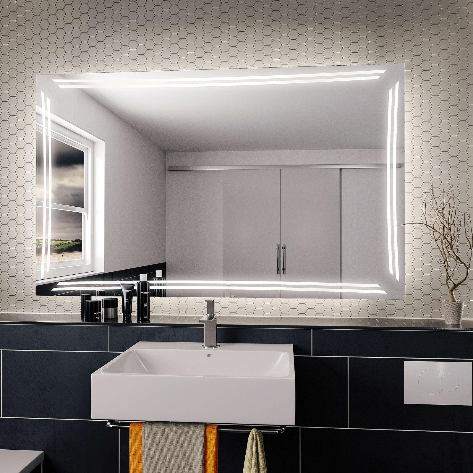 Зеркало Dim Dzerkal OKSA с LED-подсветкой 80х160 см (6798)