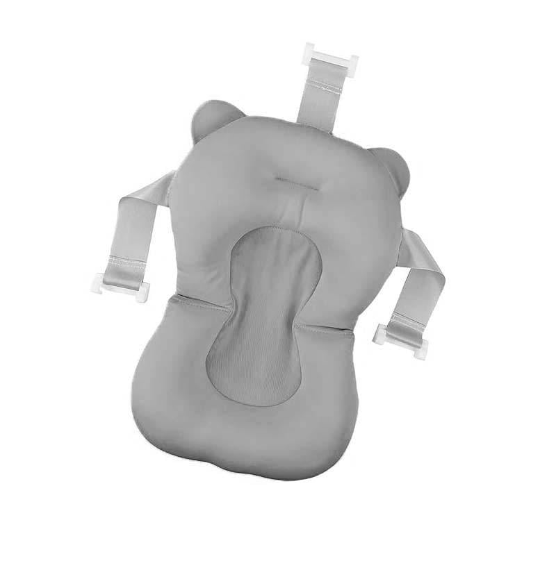 Матрац-килимок для купання немовля Bestbaby 330 для ванни з кріпленнями Gray (30393495)