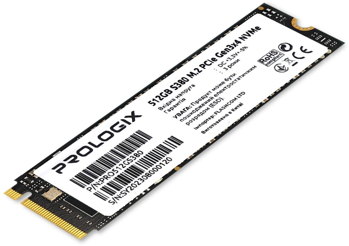 SSD-диск PrologiX S380 512 Гб M.2 2280 PCIe 3.0 x4 NVMe (PRO512GS380) - фото 2