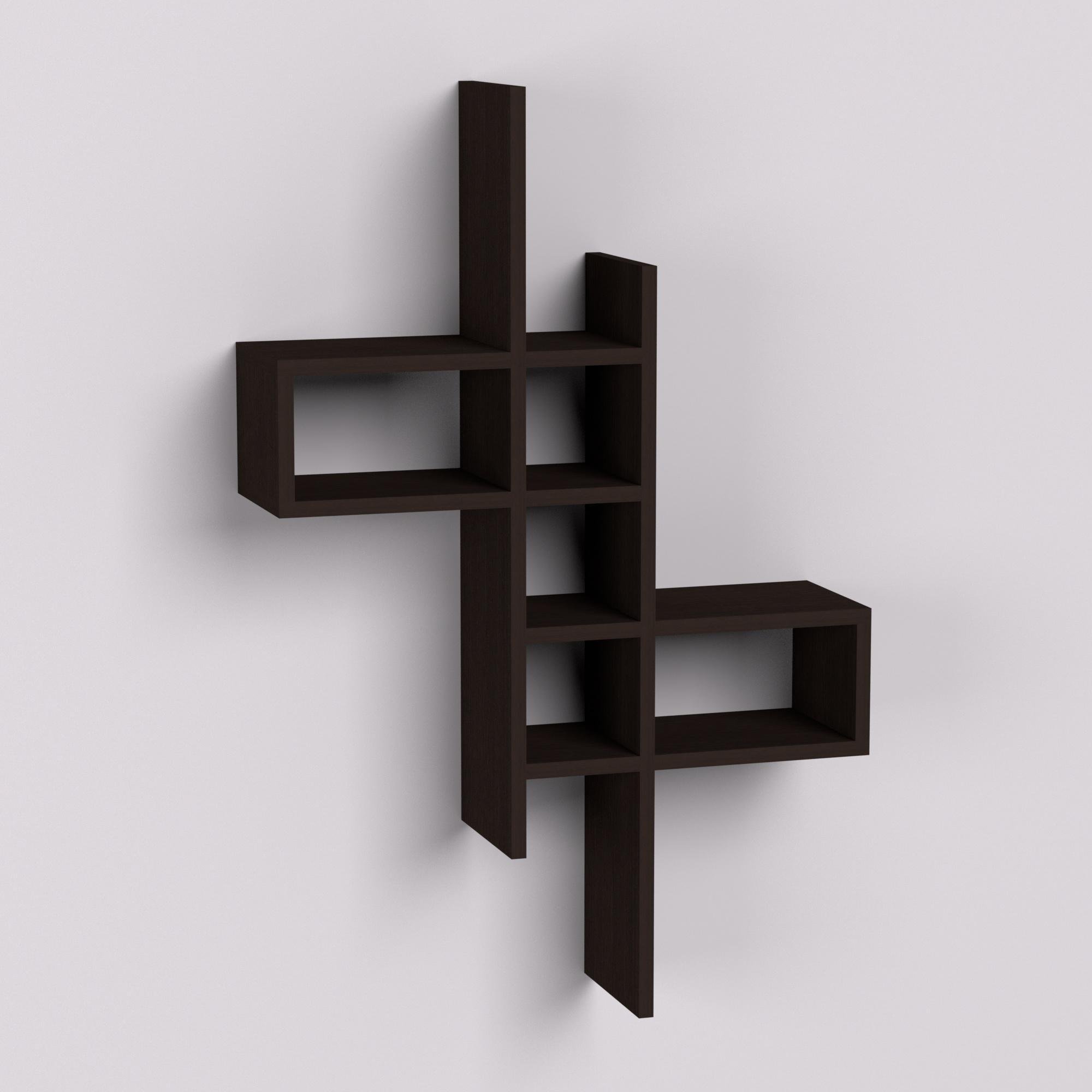 Полка подвесная П-2 630х180х960 мм Венге магия (12995)