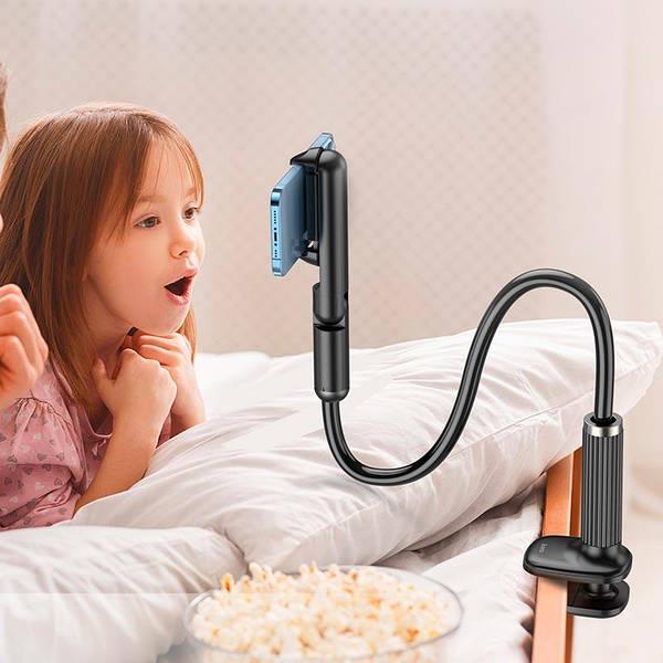 Держатель для телефона в авто Hoco Seaview mobile phone lazy holder HD4 Black (25983410) - фото 2 Держатель для телефона в авто Hoco Seaview mobile phone lazy holder HD4 Black (25983410) - фото 2