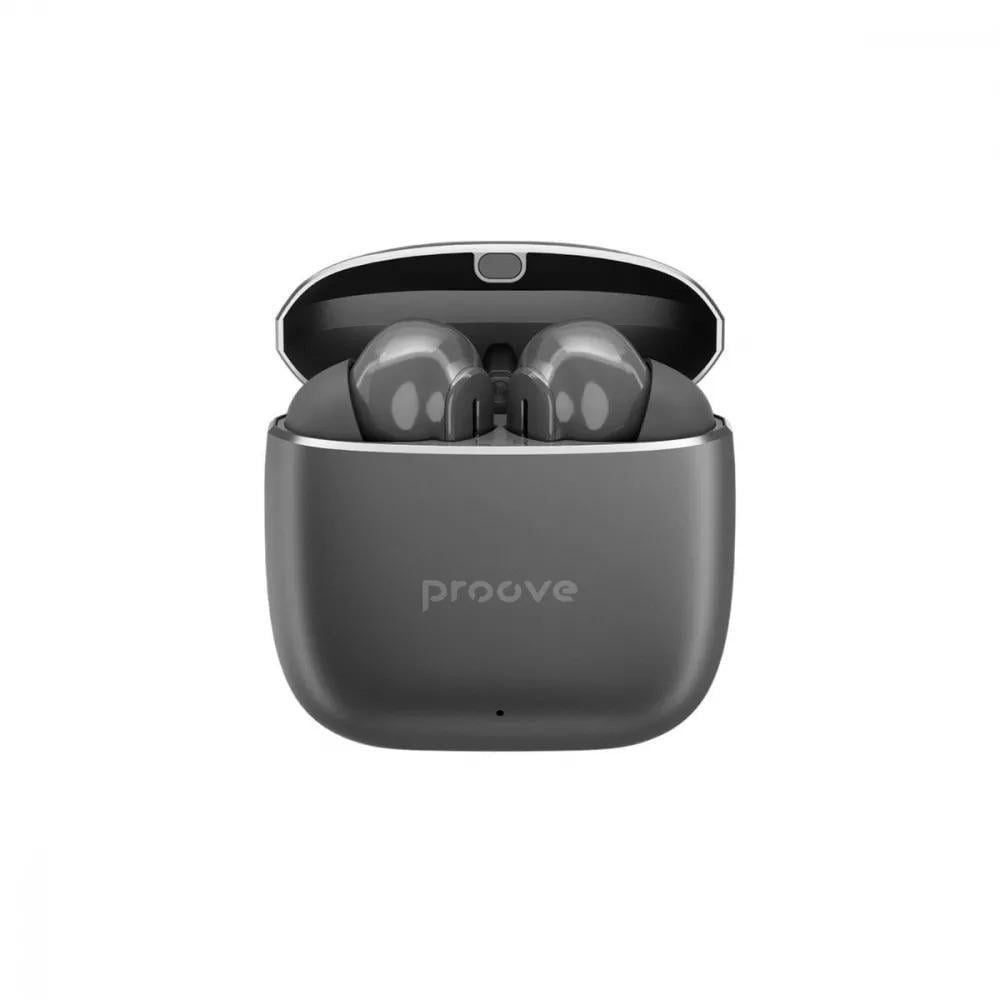 Наушники беспроводные Proove Cold Sound TWS в кейсе Серый/Черный (13925813) Наушники беспроводные Proove Cold Sound TWS в кейсе Серый/Черный (13925813)