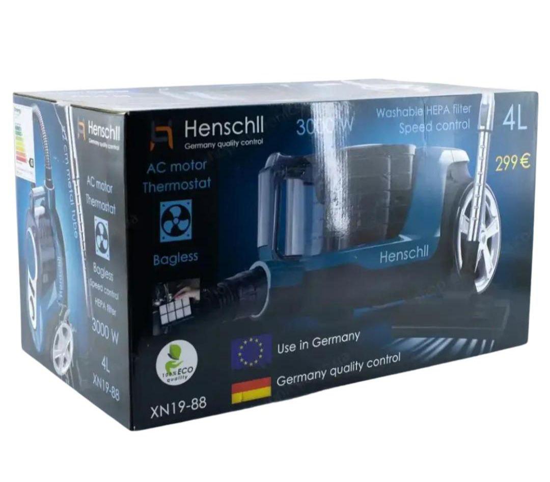 Пилосос контейнерний Henschll XN19-88 3000W 4 л без мішка з регулюванням потужності (XN19-88B) - фото 7 Пилосос контейнерний Henschll XN19-88 3000W 4 л без мішка з регулюванням потужності (XN19-88B) - фото 7