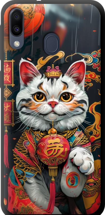 Чехол на Samsung Galaxy M20 China Cat v2 (6135b-1660-42517) Чехол на Samsung Galaxy M20 China Cat v2 (6135b-1660-42517)