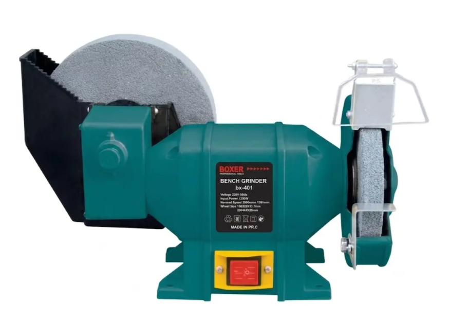 Станок заточной BOXER BX-401 для сухой и мокрой заточки 1350 Вт 150/200 мм (36251120) Станок заточной BOXER BX-401 для сухой и мокрой заточки 1350 Вт 150/200 мм (36251120)