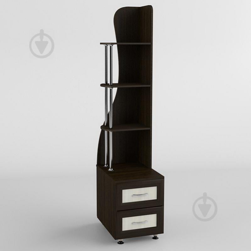 Комод с надстройкой Тиса Мебель К-142р Венге/Дуб молочный Комод с надстройкой Тиса Мебель К-142р Венге/Дуб молочный