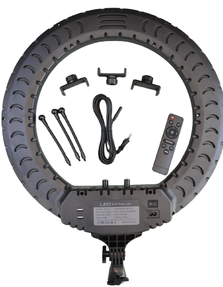 Кольцевая лампа светодиодная RL-21 со штативом 54 см (2472511832)