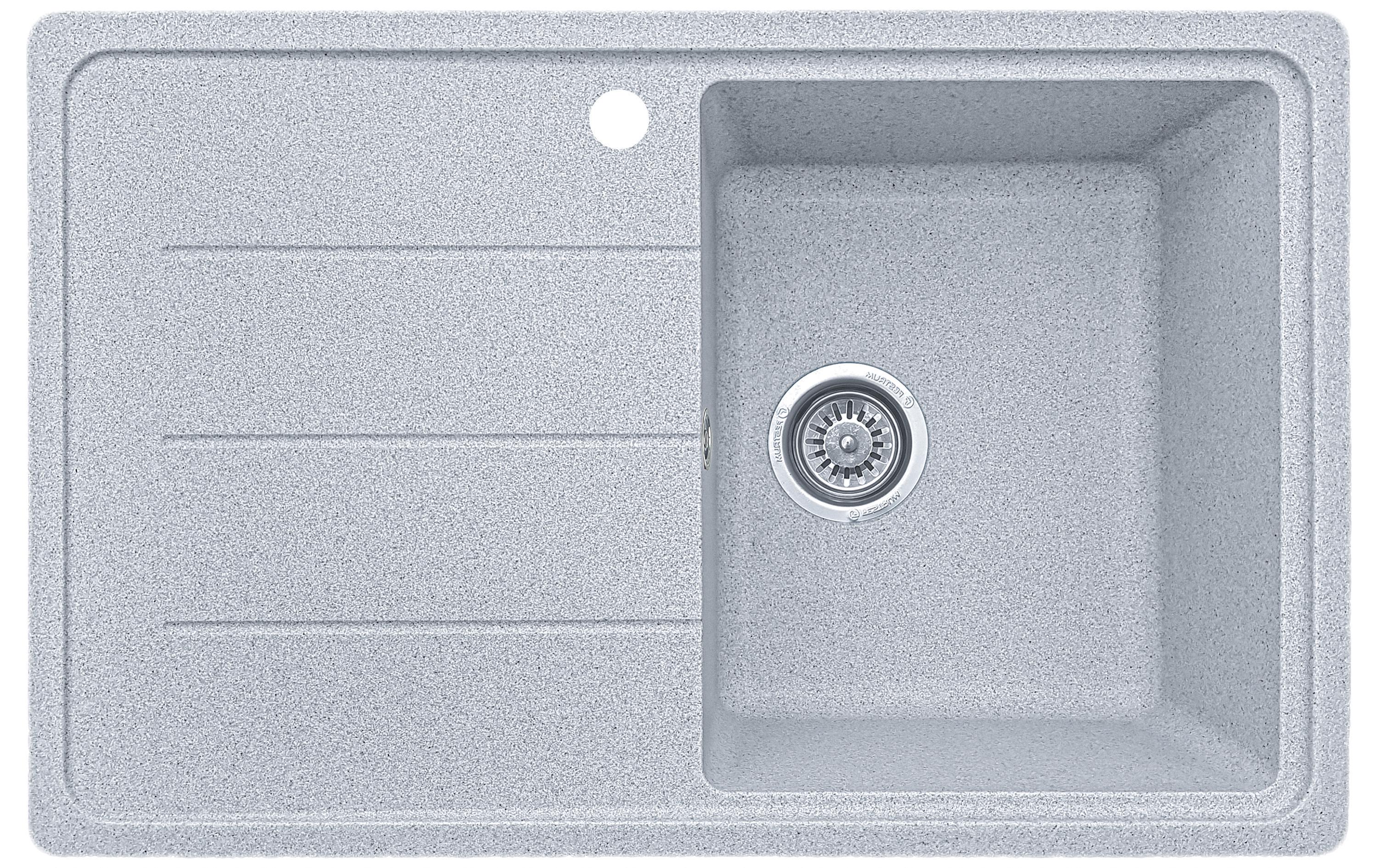 Мойка кухонная EcoLine EL24L 780x500 мм Серый