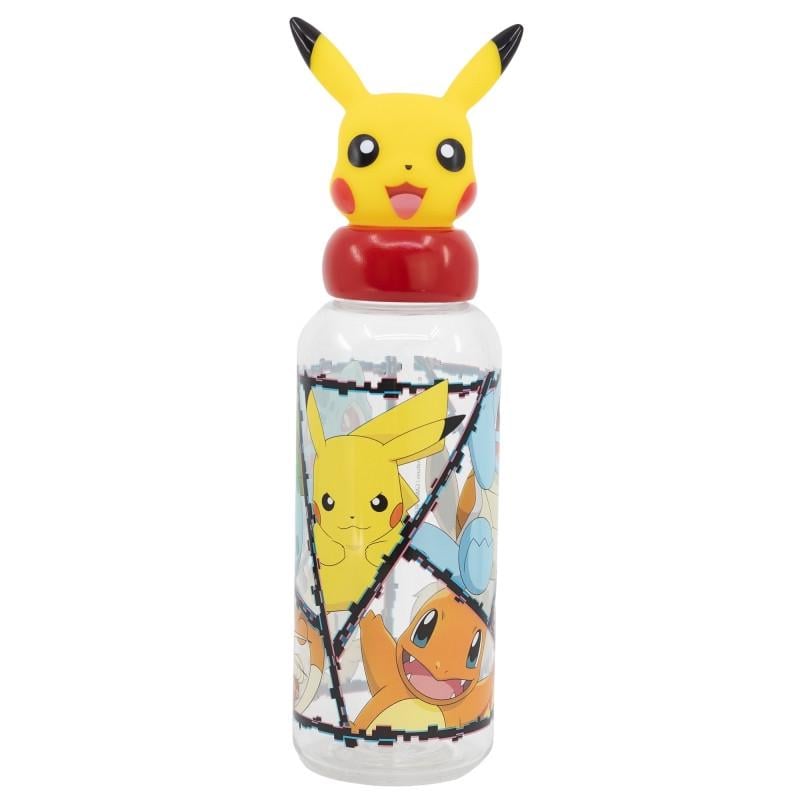 Пляшка для води Stor Pokemon 560 мл Прозорий (28421367) - фото 1 Пляшка для води Stor Pokemon 560 мл Прозорий (28421367) - фото 1