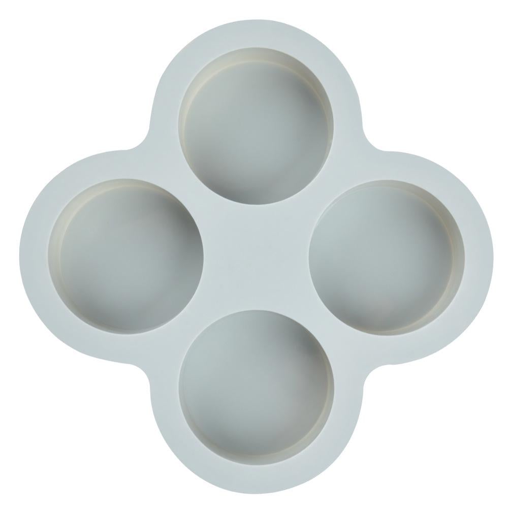 Форма з харчового силікону для аерофритюрниці з поділом на секції багаторазова 13,7 см Сірий (U9569) Форма з харчового силікону для аерофритюрниці з поділом на секції багаторазова 13,7 см Сірий (U9569)